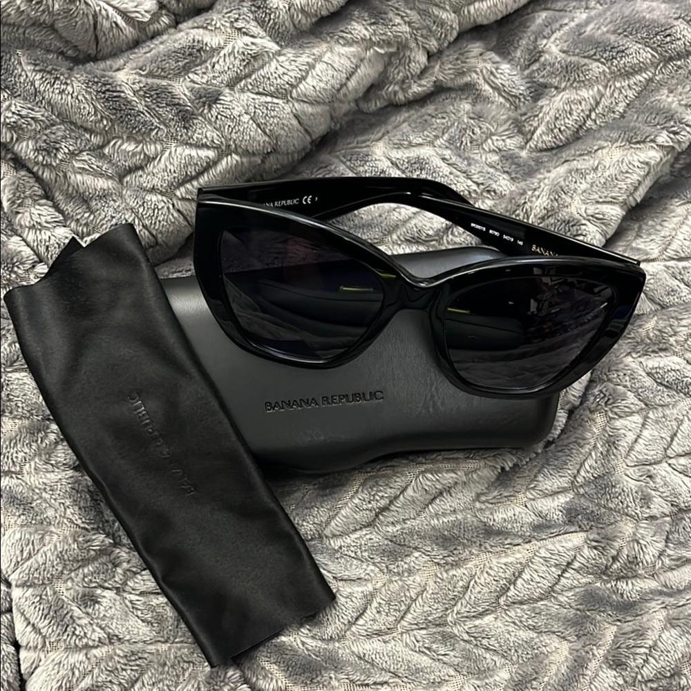 Banana Republic Black Sunglasses